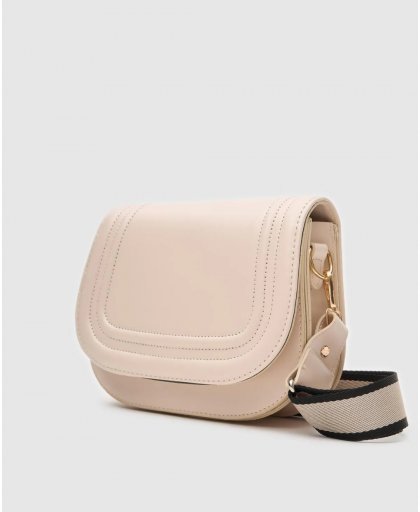 ZEYN ELLA KREM  OMUZ ÇANTASI 